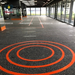 Thảm cao su trải sàn phòng gym loại cuộn