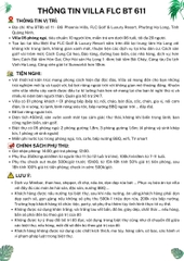 [Ha Long Villa 5Rooms] FLC BT611 빌라 – 프라이빗 수영장, 오션뷰 & 골프장 전망
