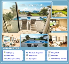 [FLC HẠ LONG] BT617 LUXURY VILLA – 5ROOMS