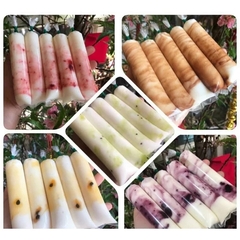 Set sữa chua dẻo sốt trái cây mix - 10 vị