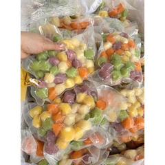 KHOAI MÌ VIÊN NGŨ SẮC bịch - 500g