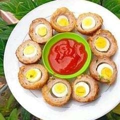 Chả bách hoa trứng cút vĩ - 12 viên