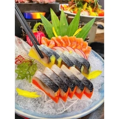 CÁ TRÍCH ÉP TRỨNG - CHUẨN SASHIMI 1 thanh 150g giao ngẫu nhiên màu