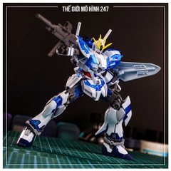 Mô hình Gundam 6601 Unicorn Narrative C-Packs xanh galaxy (Tặng decal nước)
