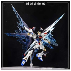 (Tặng Đế + Decal nước + Effect cánh) Mô Hình Gundam HG CE 201 Strike Freedom Fighter Revive + Wings of Light