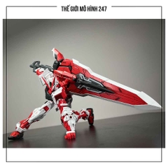 (Tặng 4 kiếm + Decal + Đế) Mô hình lắp ráp Astray Red Frame Kai MG 1/100