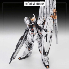 Mô hình lắp ráp RX-93 Nu Gundam Fotune  Meow - Kem Bazonka + 12 Funnel