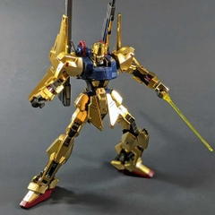 Mô Hình Gundam HG Hyaku Shiki Gold - Kèm đế + Decal nước
