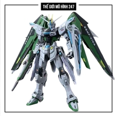 Mô hình MG Master Grade Freedom 2.0 GREEN - Kèm đế + Decal nước