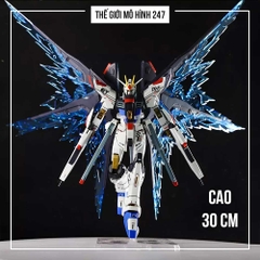 (Tặng Đế + Decal nước + Effect cánh) Mô Hình Gundam HG CE 201 Strike Freedom Fighter Revive + Wings of Light