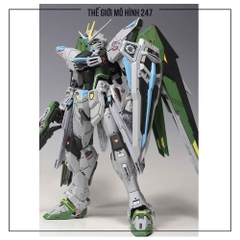 Mô hình MG Master Grade Freedom 2.0 GREEN - Kèm đế + Decal nước