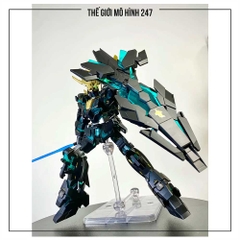Mô hình Hg Unicorn Banshee Norn 175 Vàng Xanh Final Battle Ver, 1/144 Mecha