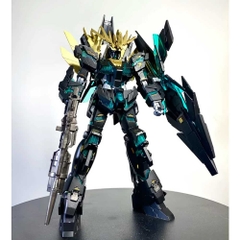 Mô hình Hg Unicorn Banshee Norn 175 Vàng Xanh Final Battle Ver, 1/144 Mecha