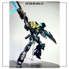 Mô hình Hg Unicorn Banshee Norn 175 Vàng Xanh Final Battle Ver, 1/144 Mecha