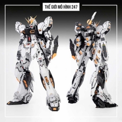Mô hình lắp ráp RX-93 Nu Gundam Fotune  Meow - Kem Bazonka + 12 Funnel