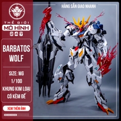 Mô hình lắp ráp Barbatos Lupus Rex Wolf Technology - Kèm Đế + Khung xương kim loại