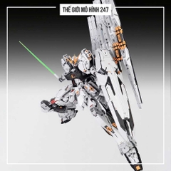 Mô hình lắp ráp RX-93 Nu Gundam Fotune  Meow - Kem Bazonka + 12 Funnel
