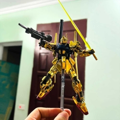 Mô Hình Gundam HG Hyaku Shiki Gold - Kèm đế + Decal nước
