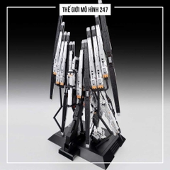 Mô hình lắp ráp RX-93 Nu Gundam Fotune  Meow - Kem Bazonka + 12 Funnel