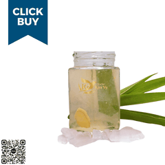 Yến chưng nóng đường phèn lá dứa