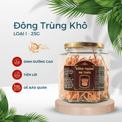 Đông trùng khô loại I - 25g