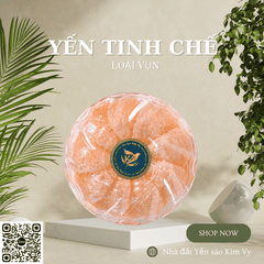 Yến tinh chế sợi vụn