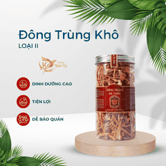 Đông trùng khô loại II