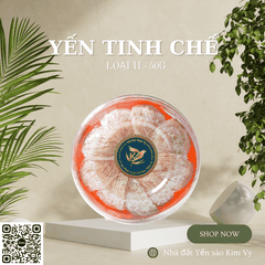 Yến tinh chế sợi loại II - 50g