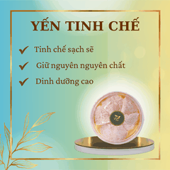Yến tinh chế sợi ngắn