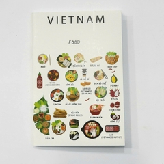 Sổ tay ghi chép A6 đa năng bìa in giá rẻ cho HSSV