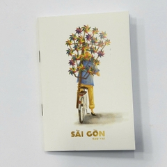 Sổ tay ghi chép A6 đa năng bìa in giá rẻ cho HSSV