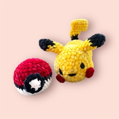 Pokemon Pikachu móc len handmade