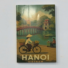 Sổ tay ghi chép A6 đa năng bìa in giá rẻ cho HSSV