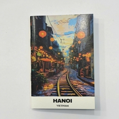 Sổ tay ghi chép A6 đa năng bìa in giá rẻ cho HSSV