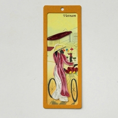 Bookmark chặn sách bằng giấy Quilling nghệ thuật - Chặn sách thủ công làm quà tặng