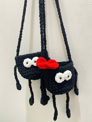 Túi Len Bồ Hóng Ghibli Handmade
