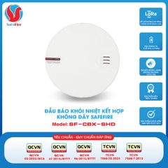 Đầu báo khói nhiệt kết hợp không dây SafeFire SF-CBX-SHD