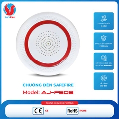 Chuông đèn báo cháy không dây SafeFire AJ-FS08