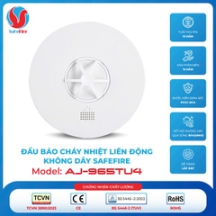 Đầu báo nhiệt liên động không dây SafeFire AJ-965TU4
