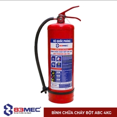 BÌNH CHỮA CHÁY BỘT  ABC 83MEC 4KG