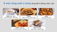 Lò vi sóng Sharp  20 lít R-205VN(S)