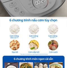 Nồi cơm điện tử Philips 1.8 lít HD4719/32