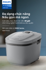 Nồi cơm điện tử Philips 1.8 lít HD4719/32