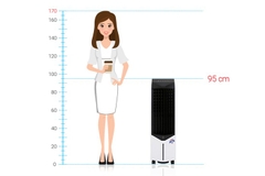 Quạt điều hòa Boss S-102 100W