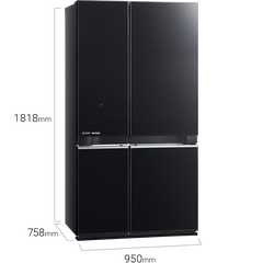 Tủ lạnh Mitsubishi Electric Inverter 580 lít MR-LA72ER-GBK-V