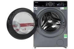 Máy giặt sấy Toshiba Inverter giặt 13 kg - sấy 8 kg TWD-T25BZP140MWV(MG)