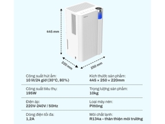 MÁY HÚT ẨM FUJIHOME DH10
