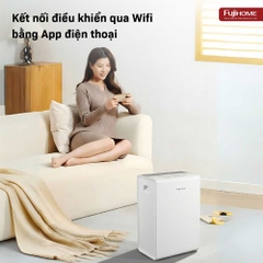 Máy hút ẩm kết hợp lọc không khí FUJIHOME DH14W-HEPA