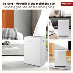 Máy hút ẩm kết hợp lọc không khí FUJIHOME DH14W-HEPA