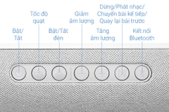 Máy lọc không khí kết hợp Loa LG PuriCare Aero Speaker AS20GSHU0 46W